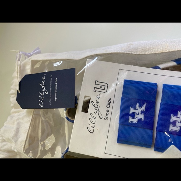 lillybee Kentucky Wildcats Striped Flats - Picture 9 of 9